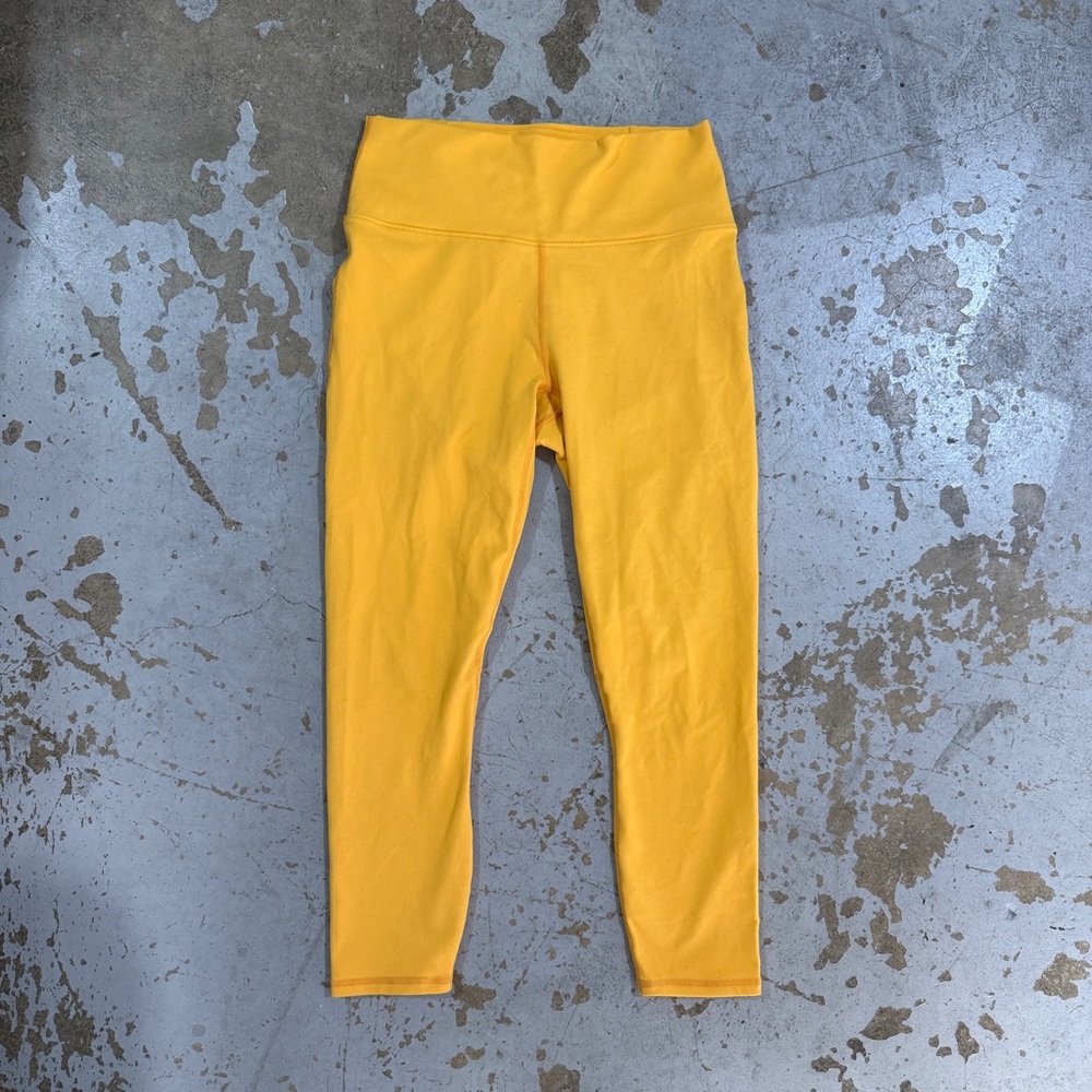 Fabletics Bright Yellow Leggings - Picture 2 of 6